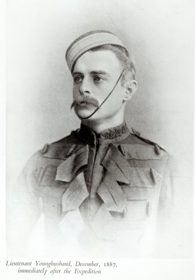 Photographie de Sir Francis Younghusband (1863-1942) en 1887 de 