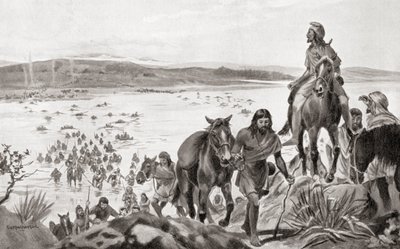 Les Phrygiens traversant le Bosphore de l