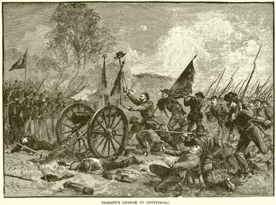 La charge de Pickett à Gettysburg - English School