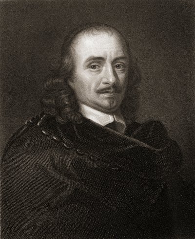 Pierre Corneille (1606-84) de La Galerie des Portraits, publié en 1833 - English School