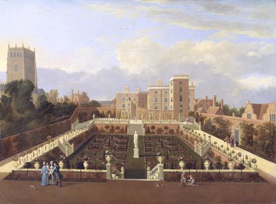 Maison Pierrepont, Nottingham, vers 1708-13 - English School