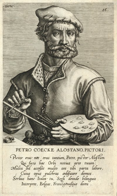 Pieter Coecke van Aelst, peintre - English School