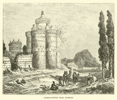 Tour à pigeons près d