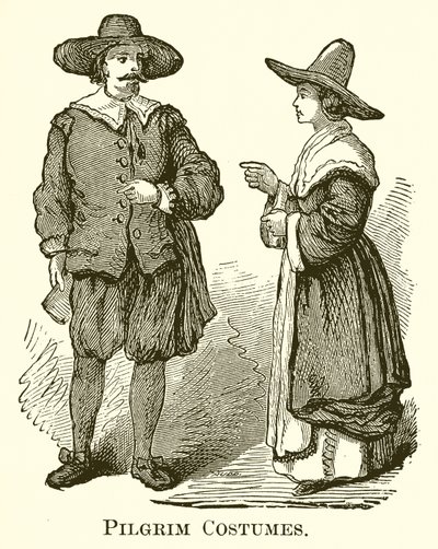 Costumes de pèlerins - English School