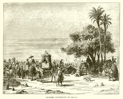 Pèlerins en route pour La Mecque - English School