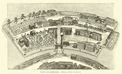 Plan de Deshima - English School