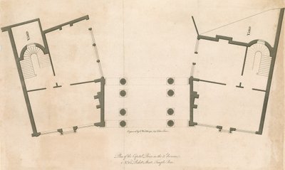 Plan du prix capital, 13 Pickett Street, Temple Bar, Londres - English School