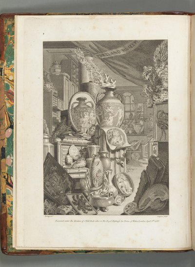 Planche du Catalogue du Musée de Portland - English School