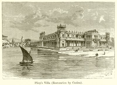 Villa de Pline (Restauration par Canina) - English School