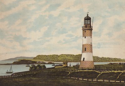 Plymouth : Phare de Smeaton sur le Hoe - English School