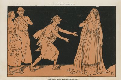 Caricature politique - English School