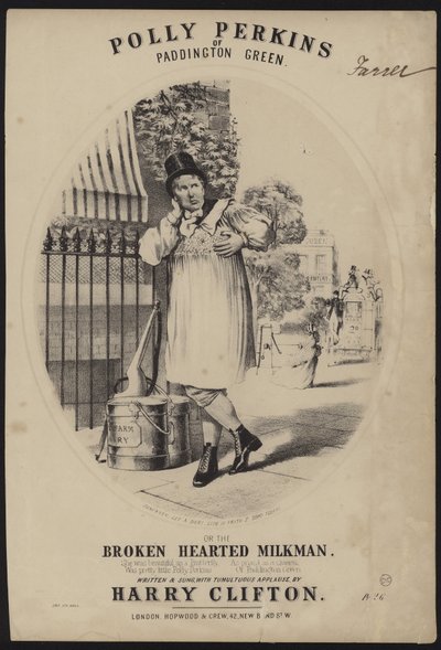 Polly Perkins de Paddington Green ou le laitier au cœur brisé - English School
