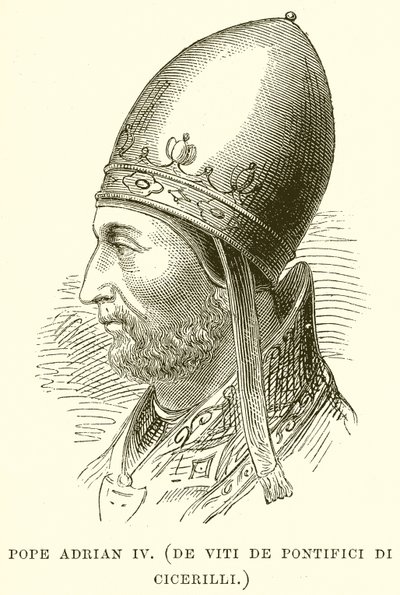 Pape Adrien IV (De Viti De Pontifici Di Cicerilli) - English School