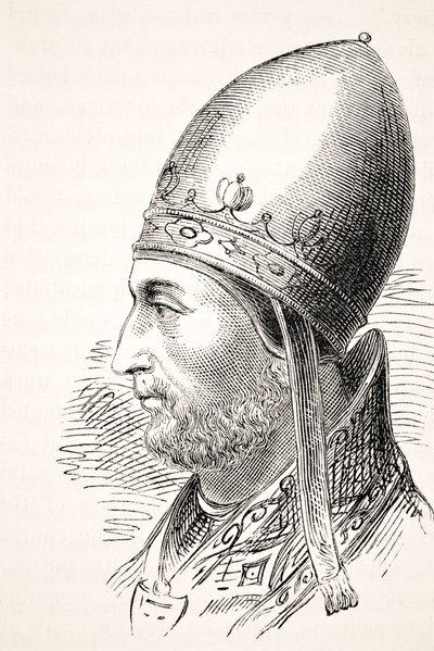Le pape Adrien IV, de 