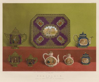 Porcelaine de la Manufacture Impériale, Saint-Pétersbourg - English School