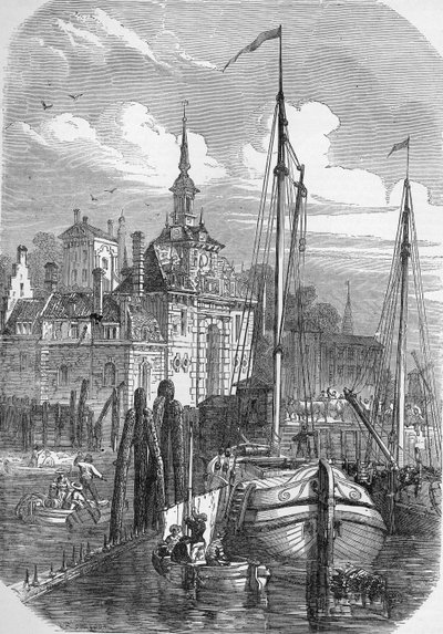Port de Rotterdam, Hollande, de 