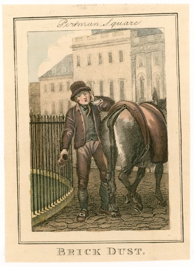 Portman Square. Poussière de brique - English School