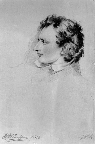 Portrait de Benjamin Robert Haydon - English School