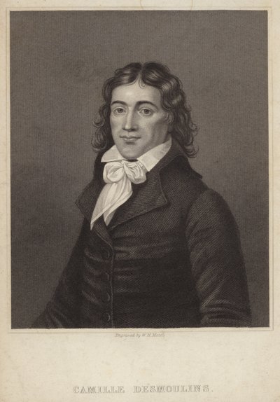 Portrait de Camille Desmoulins - English School