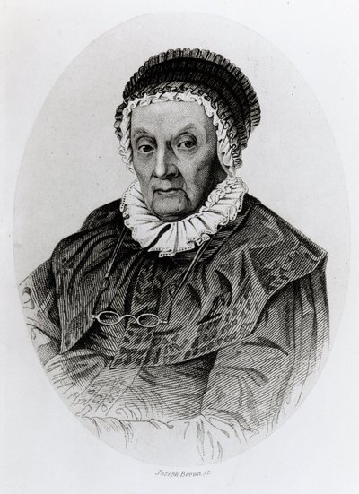 Portrait de Caroline Herschel (1750-1848) à l