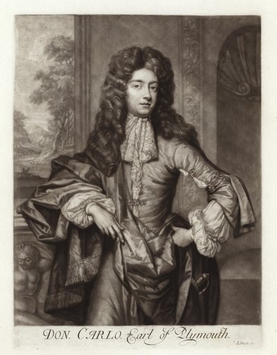 Portrait de Charles Fitzcharles, comte de Plymouth - English School