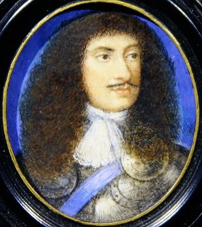 Portrait de Charles II - English School