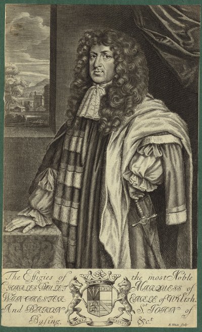 Portrait de Charles Paulet - English School