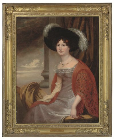 Portrait de Charlotte Yeates, Lady Lopes - English School