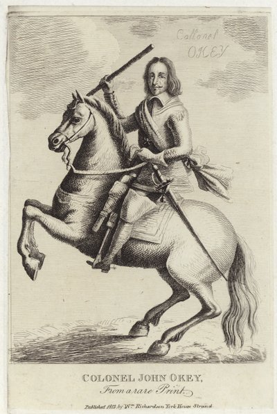 Portrait du colonel John Okey - English School
