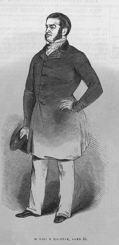 Portrait de Daniel Forrester - English School