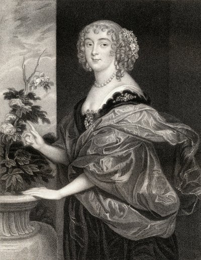 Portrait de Dorothy Sidney, comtesse de Sunderland, des Portraits britanniques de Lodge, 1823 - English School
