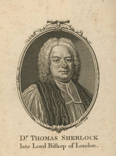 Portrait de Dr Thomas Sherlock - English School