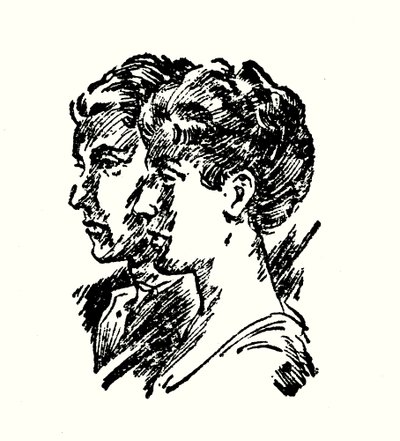 Portrait de E Oe Somerville et M Ross - English School
