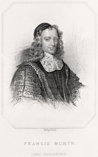 Portrait de Francis North, Lord Guildford - English School