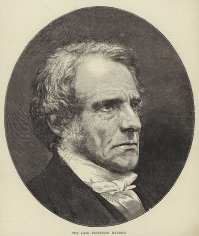 Portrait de Frederick Denison Maurice - English School
