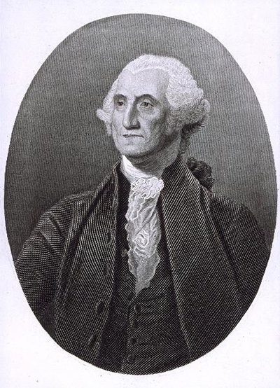 Portrait de George Washington (1732-1799) - English School