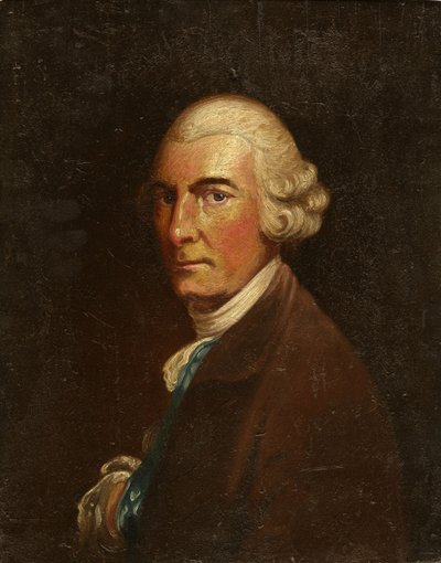 Portrait de George William Fairfax - English School
