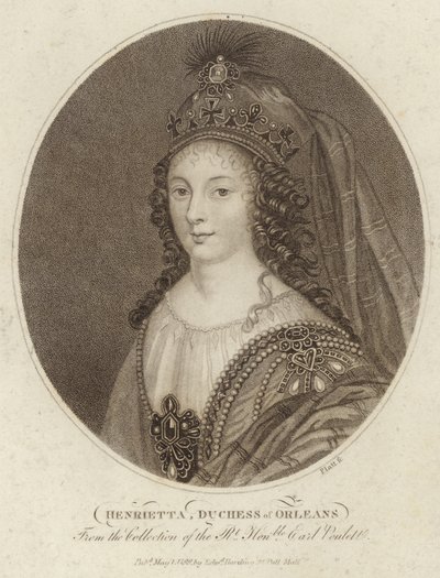 Portrait de Henriette, duchesse d