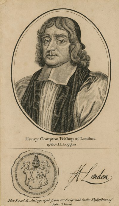 Portrait de Henry Compton - English School