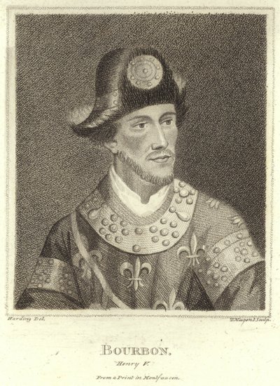 Portrait de Henri V, Maison de Bourbon - English School