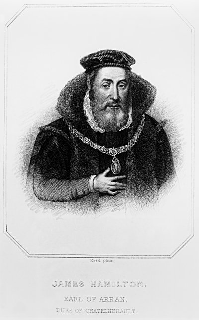 Portrait de James Hamilton (1517-1575) 2e comte d
