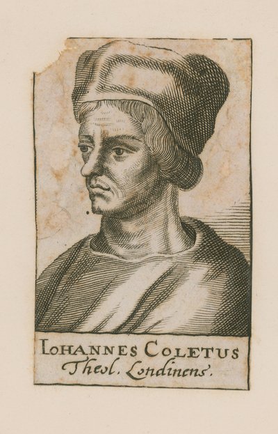 Portrait de John Colet - English School