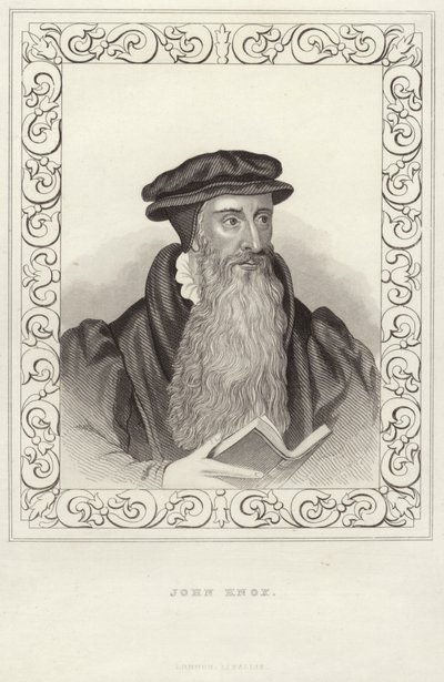 Portrait de John Knox - English School