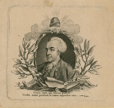 Portrait de John Wilkes - English School