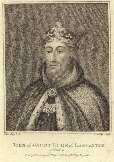 Portrait de Jean de Gand, duc de Lancastre - English School