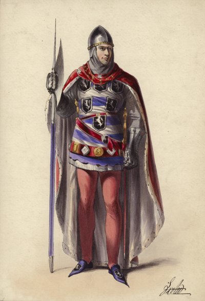 Portrait du roi Édouard II d