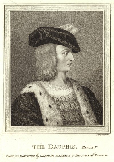 Portrait du roi Henri V de France - English School