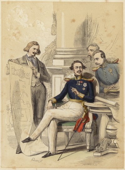 Portrait du roi Louis II de Bavière - English School