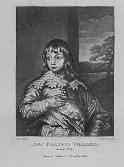 Portrait de Lord Francis Villiers, de 