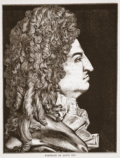 Portrait de Louis XIV - English School